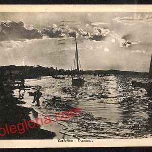 ai0867 - CARTOLINA D'EPOCA - Rimini Provincia - Cattolica
