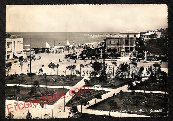 ai0868- CARTOLINA D'EPOCA - Rimini Provincia - Cattolica
