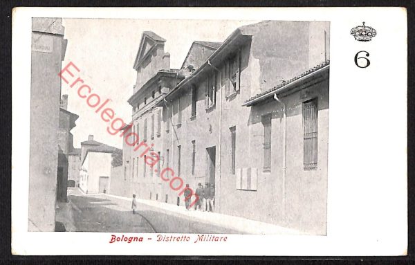 ae2450 - CARTOLINA  D'EPOCA - Bologna Città - Distretto Militare