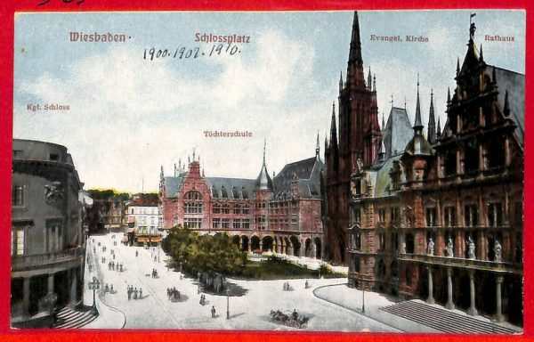 aa7801  - Ansichtskarten VINTAGE  POSTCARD: GERMANY Deutschland - Wiesbaden