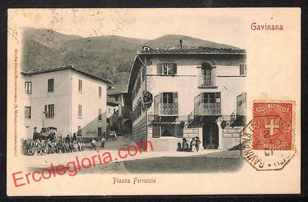 ah8241 - CARTOLINA D'EPOCA - Pistoia Provincia - Gavinana