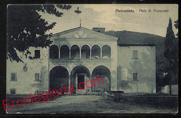 ag6702 - CARTOLINA D'EPOCA - Lucca Provincia - Pietrasanta