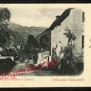 ag6714 - CARTOLINA D'EPOCA - Lucca Provincia - Pietrasanta