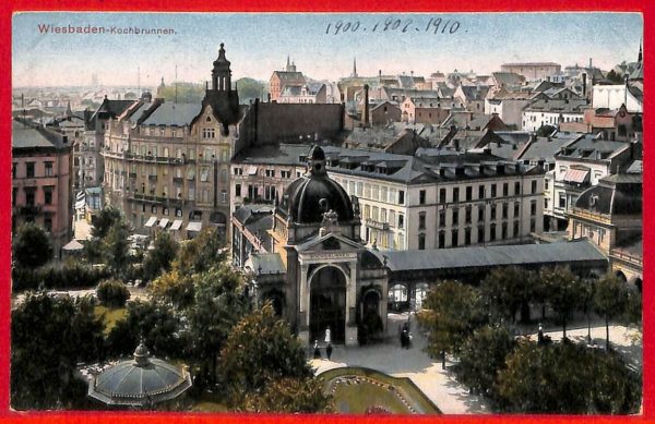 aa7805    - Ansichtskarten VINTAGE  POSTCARD: GERMANY Deutschland - Wiesbaden
