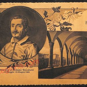 ae6123 - CARTOLINA D'EPOCA - Ferrara Città - Girolamo Frescobaldi  1908