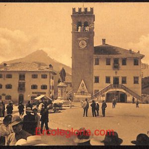 ae1240 - CARTOLINA  D'EPOCA - Belluno Provincia - Pieve di Cadore