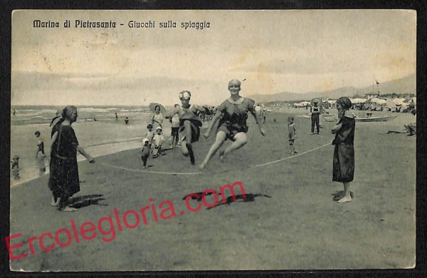 ag6716 - CARTOLINA D'EPOCA - Lucca Provincia - Pietrasanta