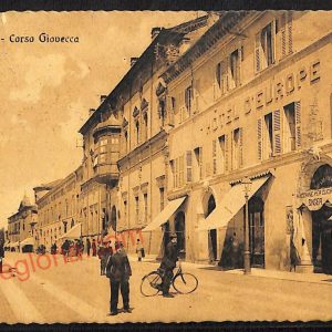 ae6124 - CARTOLINA D'EPOCA - Ferrara Città - Corso Giovecca