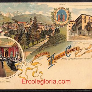 ae1246 - CARTOLINA  D'EPOCA - Belluno Provincia - Pieve di Cadore  1903
