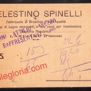 ah8262 - STORIA POSTALE - Pistoia Provincia - Larciano