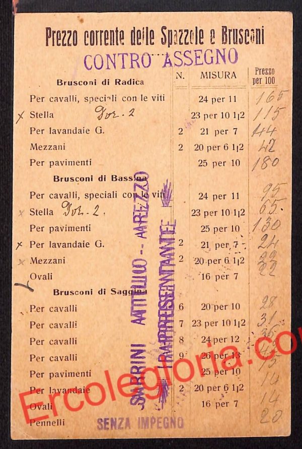 ah8262 - STORIA POSTALE - Pistoia Provincia - Larciano - immagine 2