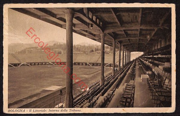 ae2459 - CARTOLINA  D'EPOCA - Bologna Città - Interno della Tribuna