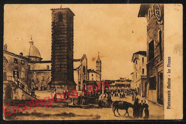 ag6736 - CARTOLINA D'EPOCA - Lucca Provincia - Pietrasanta