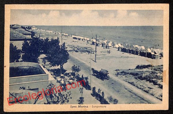 ai0881 - CARTOLINA D'EPOCA - Rimini Provincia - Igea Marina