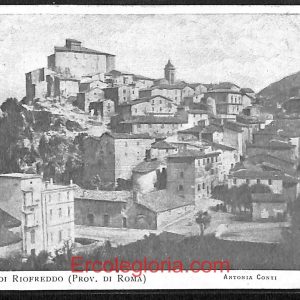 ad8566 - CARTOLINA D'EPOCA - Roma Provincia - Riofreddo