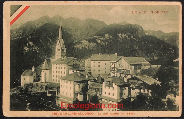 ae1256 - CARTOLINA  D'EPOCA - Belluno Provincia - Pieve di Livinallongo