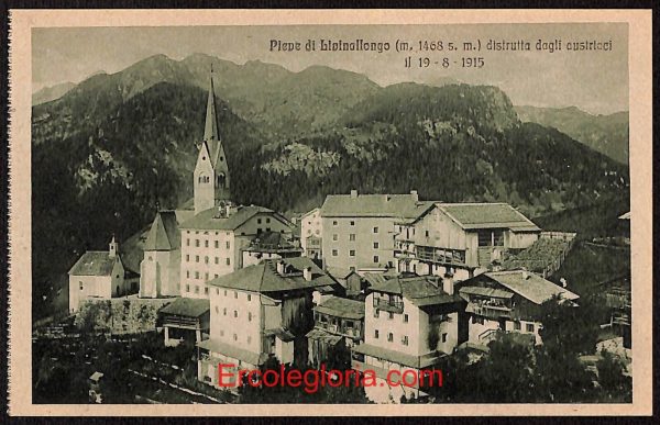 ae1257 - CARTOLINA  D'EPOCA - Belluno Provincia - Pieve di Livinallongo