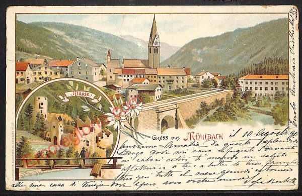 ae4010 - CARTOLINA  D'EPOCA - Bolzano Provincia - Rio di Pusteria