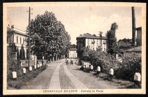 ac4051 - CARTOLINA D'EPOCA - Milano Provincia - CHIARAVALLE MILANESE