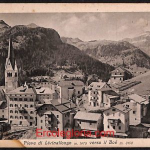 ae1260 - CARTOLINA  D'EPOCA - Belluno Provincia - Pieve di Livinallongo