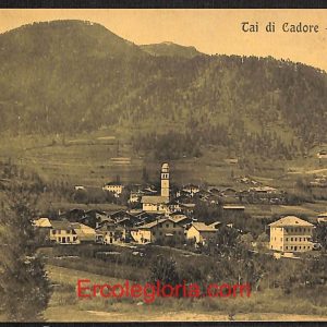 ae1264 - CARTOLINA  D'EPOCA - Belluno Provincia - Tai di Cadore