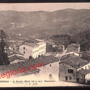 ah8274 - CARTOLINA D'EPOCA - Pistoia Provincia - Le Piastre