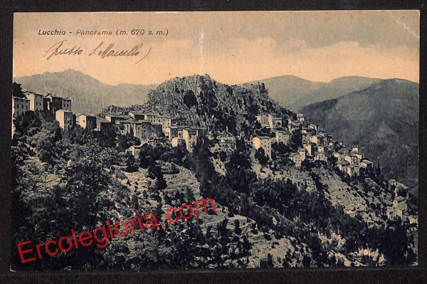ah8277 - CARTOLINA D'EPOCA - Pistoia Provincia - Lucchio