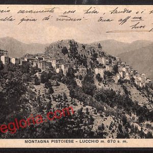 ah8278 - CARTOLINA D'EPOCA - Pistoia Provincia - Lucchio