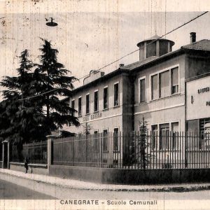 ac4060 - CARTOLINA D'EPOCA - Milano Provincia - CANEGRATE  1943