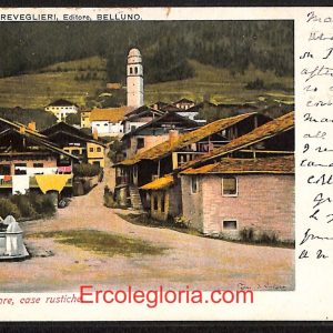 ae1269 - CARTOLINA  D'EPOCA - Belluno Provincia - Tai di Cadore   1901