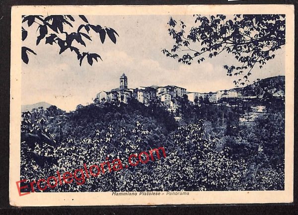 ah8284 - CARTOLINA D'EPOCA - Pistoia Provincia - Mammiano Pistoiese
