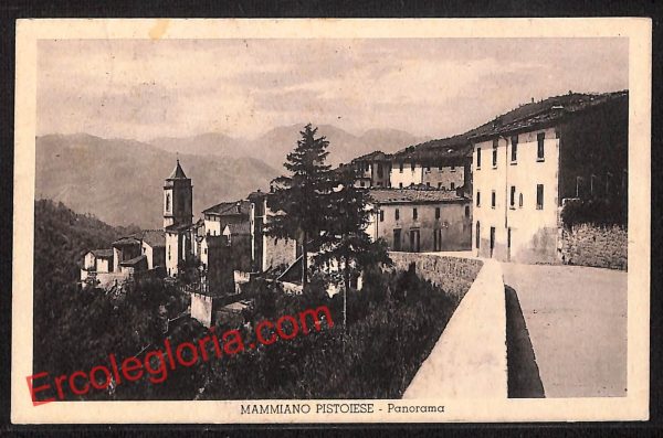 ah8285 - CARTOLINA D'EPOCA - Pistoia Provincia - Mammiano Pistoiese