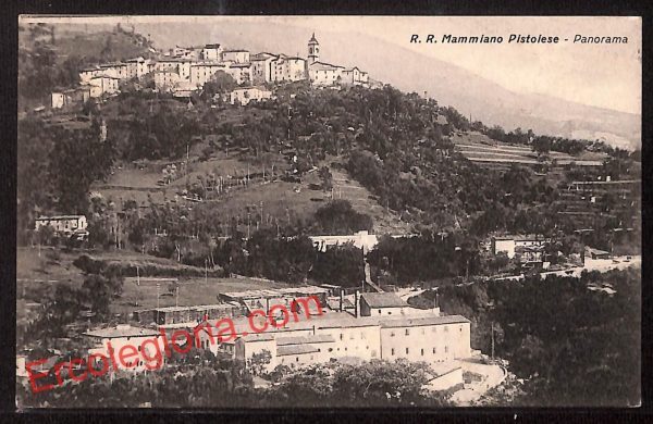 ah8287 - CARTOLINA D'EPOCA - Pistoia Provincia - Mammiano Pistoiese