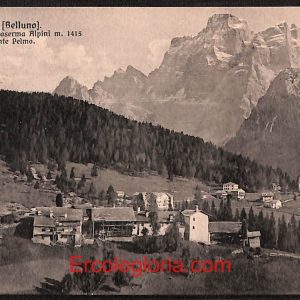 ae1278 - CARTOLINA  D'EPOCA - Belluno Provincia - Selva di Cadore