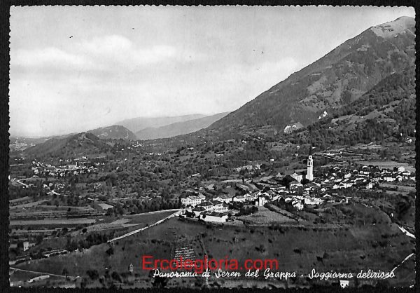 ae1283 - CARTOLINA  D'EPOCA - Belluno Provincia - Seren del Grappa