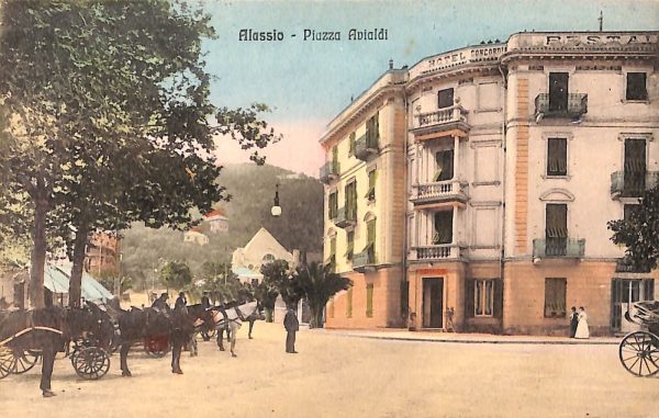 ab7291 -  CARTOLINA  D'EPOCA - Savona Provincia - ALASSIO