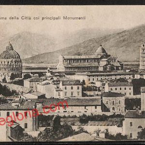 ah7744 - CARTOLINA D'EPOCA - Pisa Città - Panorama
