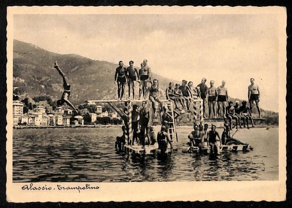 ab7292 -  CARTOLINA  D'EPOCA - Savona Provincia - ALASSIO