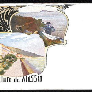 ab7293 -  CARTOLINA  D'EPOCA - Savona Provincia - ALASSIO