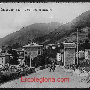 ae1287 - CARTOLINA  D'EPOCA - Belluno Provincia - Valle di Cadore