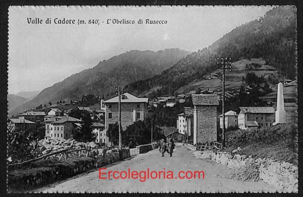 ae1287 - CARTOLINA  D'EPOCA - Belluno Provincia - Valle di Cadore
