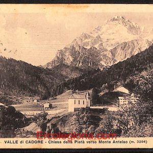 ae1289 - CARTOLINA  D'EPOCA - Belluno Provincia - Valle di Cadore  1923