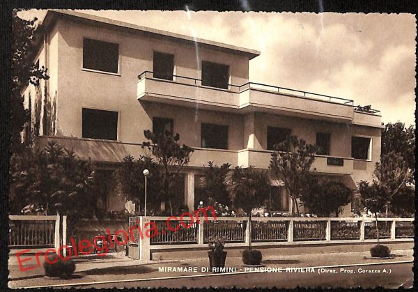 ai0898 - CARTOLINA D'EPOCA - Rimini Provincia - Miramare di Rimini