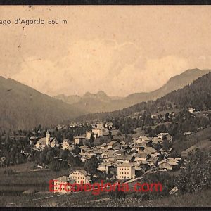 ae1291 - CARTOLINA  D'EPOCA - Belluno Provincia - Voltago Agordino