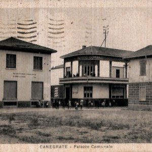 ac4072 - CARTOLINA D'EPOCA - Milano Provincia - CANEGRATE  1943