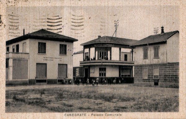 ac4072 - CARTOLINA D'EPOCA - Milano Provincia - CANEGRATE  1943