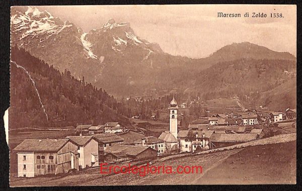 ae1294 - CARTOLINA  D'EPOCA - Belluno Provincia - Val di Zoldo