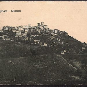 ad8572 - CARTOLINA D'EPOCA - Roma Provincia - Roccapriora  1921
