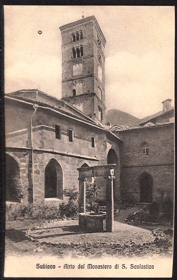 ad8573 - CARTOLINA D'EPOCA - Roma Provincia - Subiaco