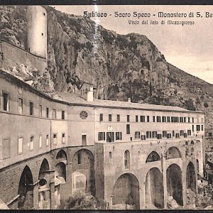 ad8574 - CARTOLINA D'EPOCA - Roma Provincia - Subiaco
